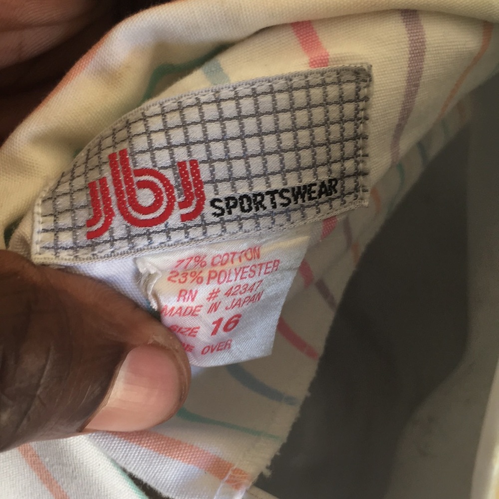White Multi Color Jacket. - Picture 3 of 3